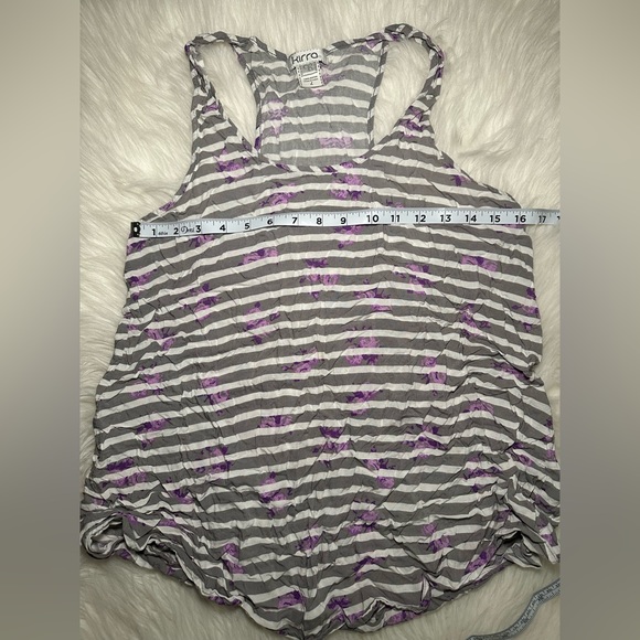 Y2K PacSun Women’s Striped Tank, Size Large - Picture 6 of 7